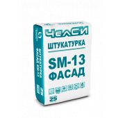 Сухая сроительная смесь ШТУКАТУРКА ЦЕМЕНТНАЯ ЧелСИ SM-13